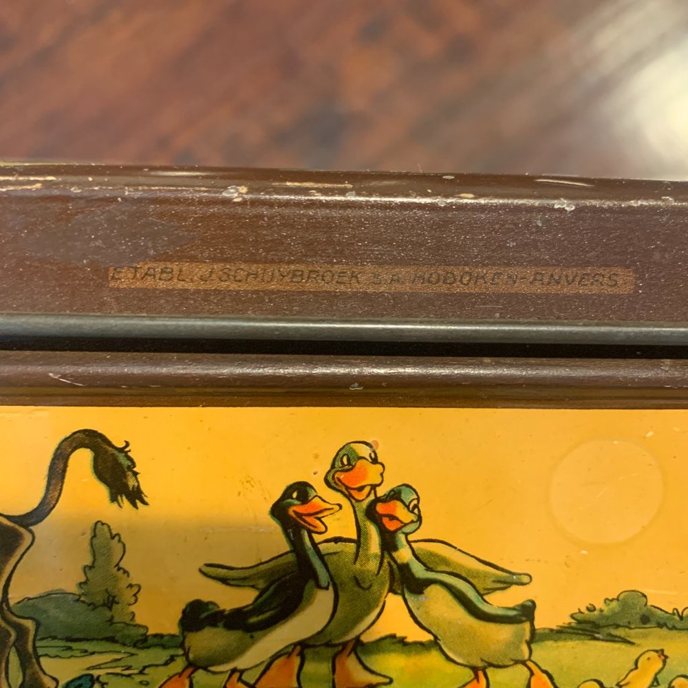 RARE 1930s Lithographic Walt Disney, Disneyland Cookie Tin - Picture 5 of 15